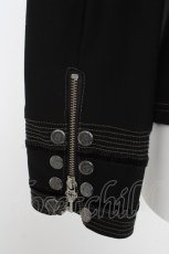 画像4: OZZ ANGELO / ナポレオン風刺繍ジャケット  黒×金 Y-26-02-09-112-OO-JA-SZ-ZI (4)