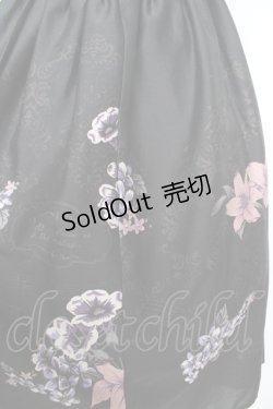 画像3: axes femme / 楽譜×鳥かご柄ワンピース M 黒 Y-26-02-09-120-AX-OP-SZ-ZY