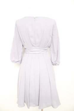 画像2: axes femme / タックデザインドレス  ラベンダー Y-26-02-09-123-AX-OP-SZ-ZY