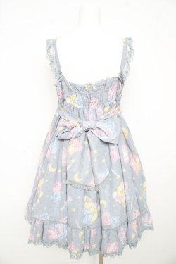 画像2: Angelic Pretty / すやすやTOYSジャンパースカート  グレー Y-26-02-09-133-AP-OP-SZ-ZY