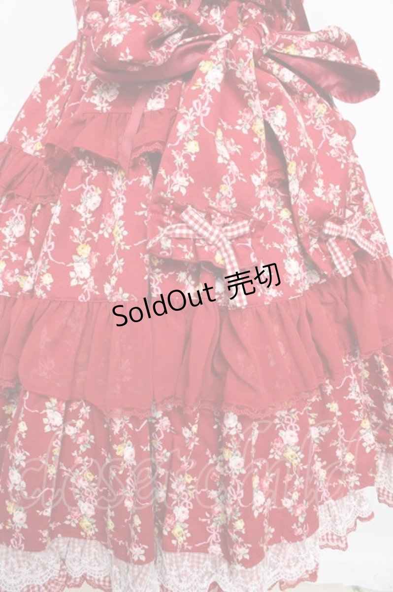 画像6: Angelic Pretty / Petit Bouquetジャンパースカート  赤 Y-26-02-09-135-AP-OP-SZ-ZY (6)