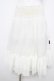 画像3: Ozz oneste / シャーリングリバーシブルスカート  白 Y-26-02-09-143-OO-SK-SZ-ZY (3)