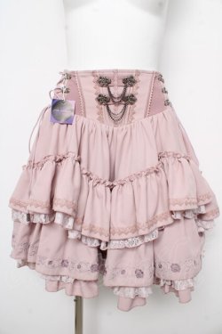 画像1: OZZ ANGELO / Noble Harpyスカート  ピンク Y-26-02-09-144-OO-SK-SZ-ZY