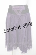 Rozen Kavalier / レースハイウエストスカート  紫 Y-26-02-09-145-OO-SK-SZ-ZI