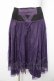 画像1: Rozen Kavalier / レースハイウエストスカート  紫 Y-26-02-09-145-OO-SK-SZ-ZY (1)