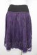 画像2: Rozen Kavalier / レースハイウエストスカート  紫 Y-26-02-09-145-OO-SK-SZ-ZY (2)