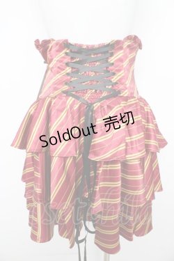 画像2: ATELIER PIERROT / ハリー・ポッター フリルコルセットスカート  グリフィンドール（レッド） Y-26-02-09-150-EL-SK-KB-ZY