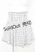 NOEMIE / チェックスカパン  白 Y-26-02-09-151-LO-PA-SZ-ZY