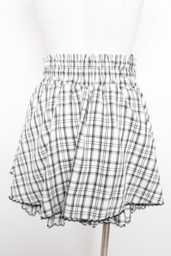 画像2: NOEMIE / チェックスカパン  白 Y-26-02-09-151-LO-PA-SZ-ZY