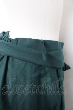 画像3: axes femme / ベルト付ロングスカート M グリーン Y-26-02-09-163-AX-SK-SZ-ZY