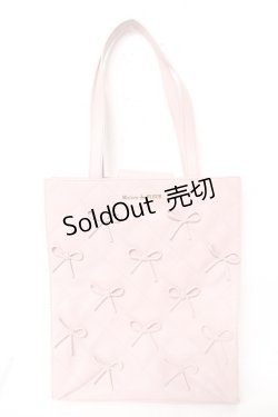 画像1: Maison de FLEUR / 希望のリボンバッグ  ピンク Y-26-02-09-029-LO-BG-SZ-ZY