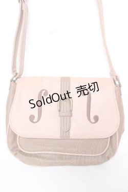 画像1: axes femme / バイオリンモチーフバッグ  ベージュ Y-26-02-09-034-AX-BG-SZ-ZY