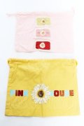 PINK HOUSE / ひまわり巾着セット  イエロー/ピンク Y-26-02-09-036-LO-ZA-SZ-ZY