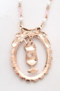 画像2: axes femme POETIQUE / クリームソーダネックレス  ピンク Y-26-02-09-004-AX-AC-SZ-ZY