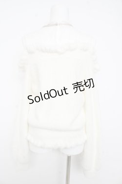 画像2: LIZ LISA / レイヤード風肩あきニット 0 オフ白 Y-26-02-11-044-LO-TO-SZ-ZY