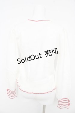 画像2: axes femme / ハロ‐キティカーディガン F 白 Y-26-02-11-045-AX-TO-SZ-ZT0214D
