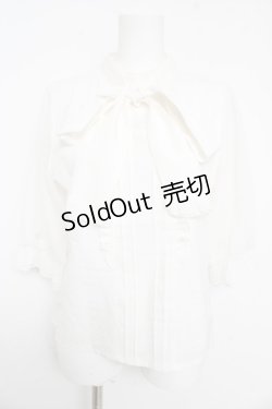 画像1: axes femme POETIQUE / チュール切替トップス  白 Y-26-02-11-049-AX-TO-SZ-ZY