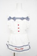 Angelic Pretty / Fancy Ribbonエプロン  白 Y-26-02-11-054-AP-OP-AS-ZY