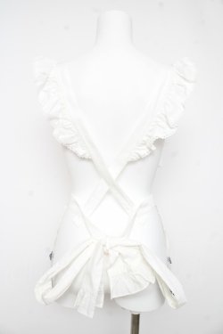 画像2: Angelic Pretty / Fancy Ribbonエプロン  白 Y-26-02-11-054-AP-OP-AS-ZY
