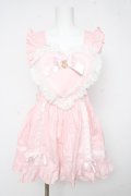 BABY, THE STARS SHINE BRIGHT / ハートエプロン  ピンク Y-26-02-11-055-BA-OP-SZ-ZY