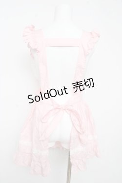 画像2: BABY, THE STARS SHINE BRIGHT / ハートエプロン  ピンク Y-26-02-11-055-BA-OP-SZ-ZY