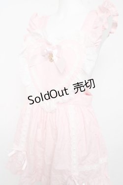 画像3: BABY, THE STARS SHINE BRIGHT / ハートエプロン  ピンク Y-26-02-11-055-BA-OP-SZ-ZY