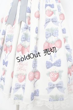 画像4: Angelic Pretty / Strawberry Dollジャンパースカートset  アイボリー Y-26-02-11-056-AP-OP-AS-ZY
