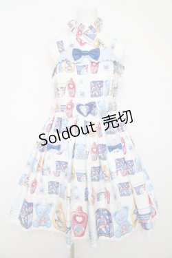 画像1: Angelic Pretty / Sunny Smile Laundryジャンパースカート  アイボリー Y-26-02-11-057-AP-OP-AS-ZY