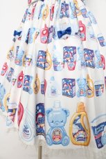 画像4: Angelic Pretty / Sunny Smile Laundryジャンパースカート  アイボリー Y-26-02-11-057-AP-OP-AS-ZY (4)