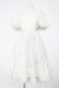 画像1: INGEBORG / ベルト付ロングフレアワンピース  白 Y-26-02-11-058-LO-OP-SZ-ZY (1)
