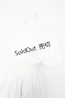 画像3: INGEBORG / ベルト付ロングフレアワンピース  白 Y-26-02-11-058-LO-OP-SZ-ZY