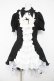 画像1: MABLE / 別衿・姫袖付きドレスワンピース  黒×白 Y-26-02-11-059-GO-OP-SZ-ZY (1)