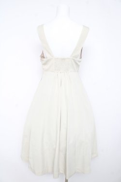 画像2: F i.n.t / チェーンビット使いディープVネックジャンパースカート  グリーン Y-26-02-11-061-CA-OP-SZ-ZY