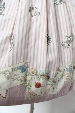 画像3: Secret Honey / レター柄ストライプワンピース 2 ピンク Y-26-02-11-063-CA-OP-SZ-ZY