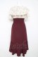 画像2: axes femme / 切替ワンピース  ワイン Y-26-02-11-066-AX-OP-SZ-ZY (2)