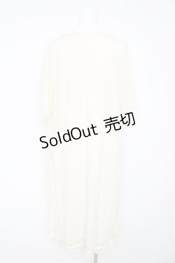 画像2: axes femme / ロングジレ付きカーディガン M 生成り Y-26-02-11-069-AX-TO-SZ-ZI