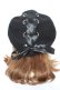 画像1: axes femme POETIQUE / レースアップベレー帽 F 黒 Y-26-02-11-012-AX-AC-SZ-ZY (1)