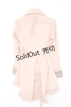 画像2: axes femme / スリットワンピコート  ピンク Y-26-02-11-085-AX-CO-SZ-ZT0213G