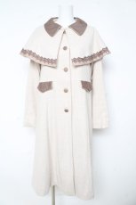 画像1: axes femme POETIQUE / ケープ付クラシックコート M ベージュ Y-26-02-11-090-AX-OP-SZ-ZTC072 (1)