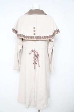 画像2: axes femme POETIQUE / ケープ付クラシックコート M ベージュ Y-26-02-11-090-AX-OP-SZ-ZY