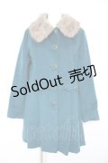 axes femme / ファー襟コート M グリーン Y-26-02-11-091-AX-CO-SZ-ZT0213G