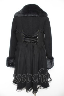 画像2: Angelic Pretty / Babydollコート  黒 Y-26-02-11-098-AP-CO-SZ-ZY
