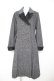 画像1: axes femme / ダブルブレストテーラーコート M 黒 Y-26-02-11-100-AX-CO-SZ-ZY (1)