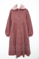 画像1: ｍ petit by misako / AM*リボンコート  ピンクY-26-02-11-104-LO-CO-SZ-ZTC019 (1)
