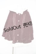 axes femme / 裏ボアニットケープポンチョ M ワインY-26-02-11-105-AX-CO-SZ-ZTC019
