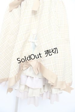 画像3: Hoshibako Works / チューリップさん　チェックスカート M イエロー Y-26-02-11-111-LO-SK-SZ-ZY