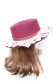 画像4: axes femme / 巻きバラレースカンカン帽  ワイン Y-26-02-11-014-AX-AC-SZ-ZY (4)