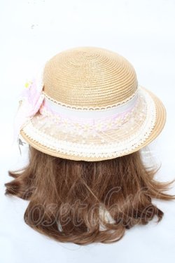 画像3: Angelic Pretty / マーガレットドールストローハット  ピンク Y-26-02-11-016-AP-AC-AS-ZY