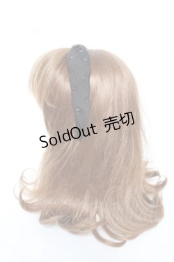 画像2: Fi.n.t / ビーズ付きカチューシャ  黒 Y-26-02-11-021-CA-AC-SZ-ZY