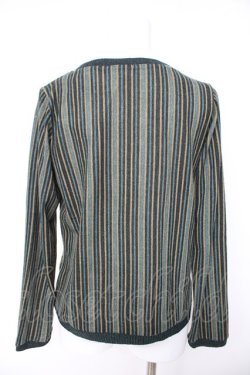 画像2: axes femme / 刺繍入レジメカーデ風プルオーバー M グリーン Y-26-02-11-030-AX-TO-SZ-ZY